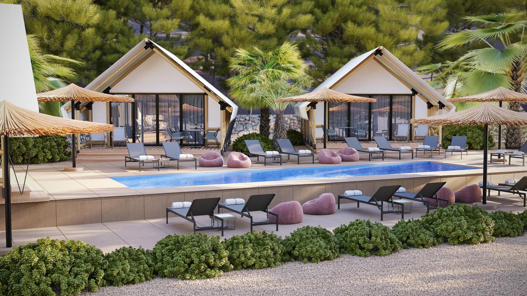 Waterman Beach Village Supetar Exterior foto